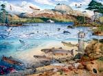 Loch Maree Fisheries and Wildlife Poster [click to enlarge]