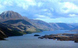 Loch Maree is the largest freshwater in the area